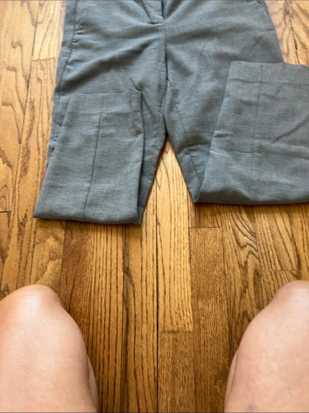 J. Crew Gray Tailored Dress Trousers